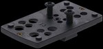 Truglo Pistol Optic Mount for Trijicon RMR CNC Billet Steel Nitride TG8950C2
