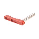 Fortis Manufacturing AR-15 Magazine Catch Red Anodize Billet
