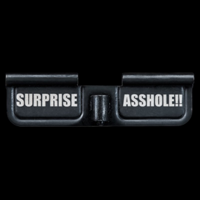 Phase 5 EPCSURPRISE AR-15 Ejection Port Door 3.10" Parkerized Steel Engraved