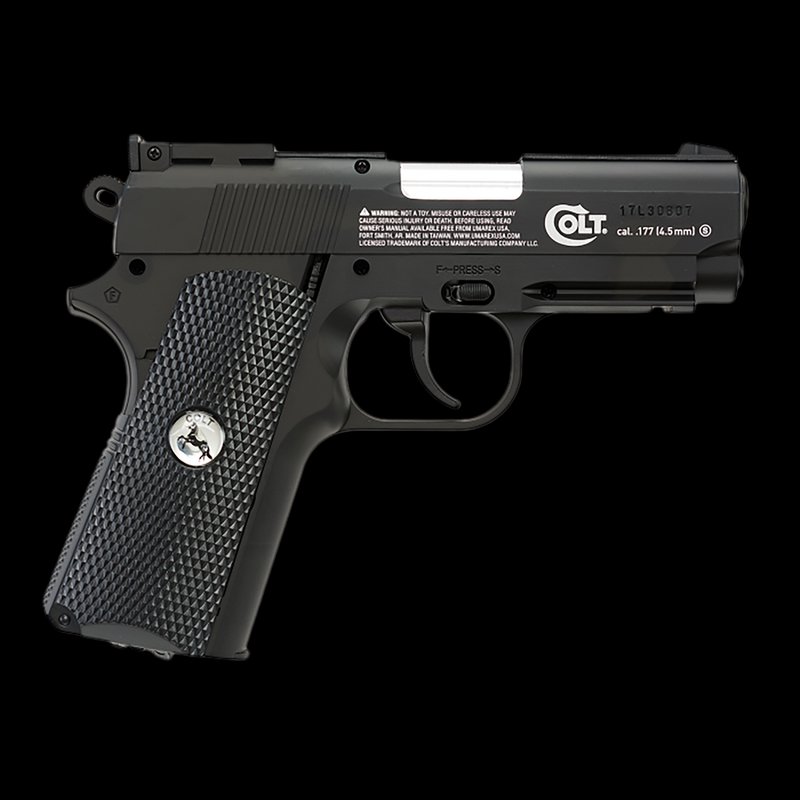 Umarex USA Colt Defender CO2 .177 BB Air Pistol All-Metal Construction 16-Shot