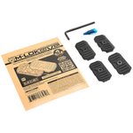 STRIKE INDUSTRIES AR Cable Management Rail Cover Short Blk (2pc/set)