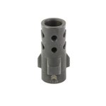 Angstadt Arms 3-Lug Muzzle Brake 9mm Luger 1/2x28 (Matte/Black)
