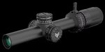 Swampfox Optics 1-6x24 SFP scope Green Guerrilla Dot BDC reticle, black
