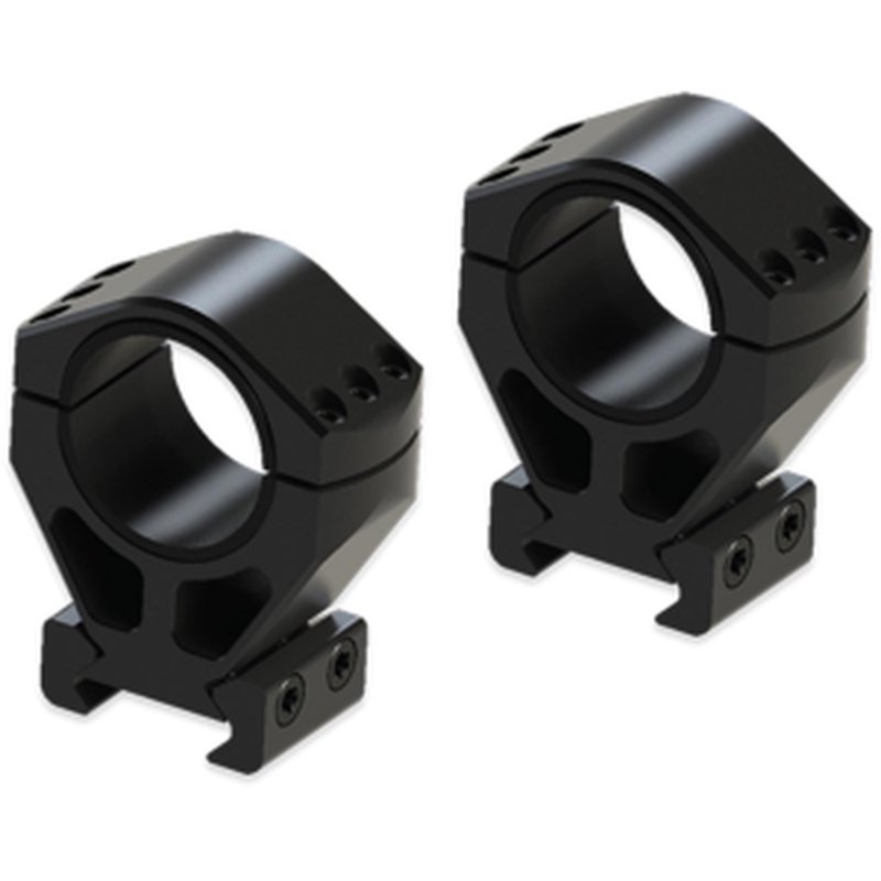 Burris Aluminum XTR Signature Scope Ring Set / Pos-Align Offset Inserts 1\" Extra High - Matte