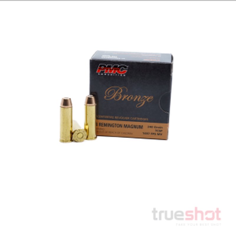 PMC Bronze 44 Magnum 240 Grain Truncated Cone Soft Point Ammunition