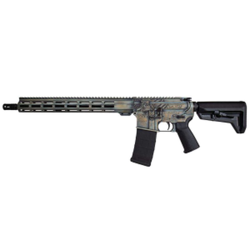 Shark Coast Liberty AR Patina Distressed Cerakote Handguard 16 Inch 15 Inch