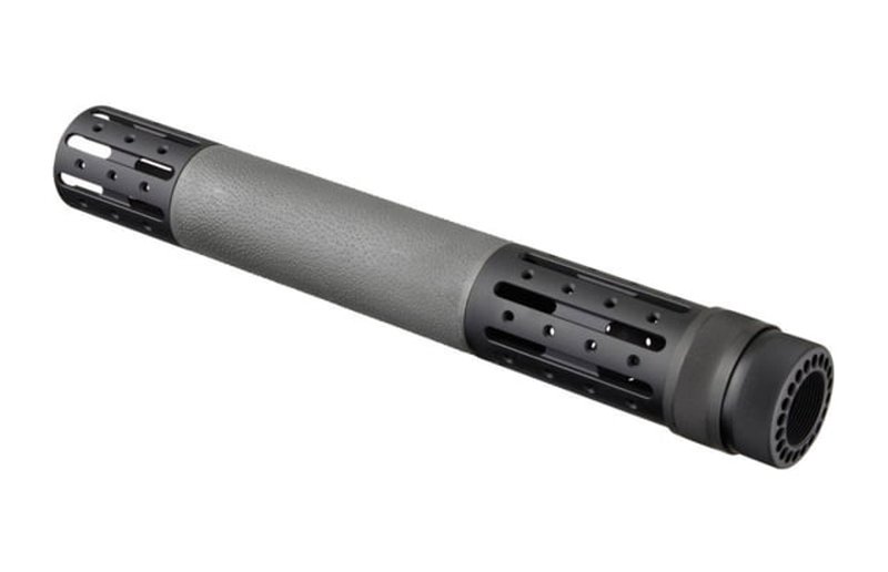 Hogue AR-15/M16 OverMold Free Float Forend w/ Grey Rubber Gripping Area & Accessory Attachments