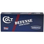 DoubleTap Colt Defense .38 Special +P 110 Grain SJHP Ammo 38SP110CT