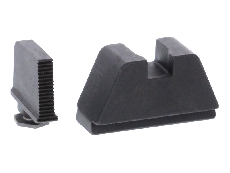 AmeriGlo GL-470 Optic Compatible Glock Sight Set, Tall Suppressor Front & Flat Rear
