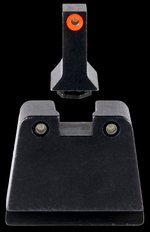 Trijicon GL243-C-601142 Suppressor/Optic Height Sights for Glock Slim Frame