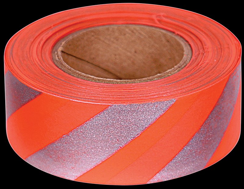 Allen 46 Reflective Orange Flagging Tape 150ft Roll