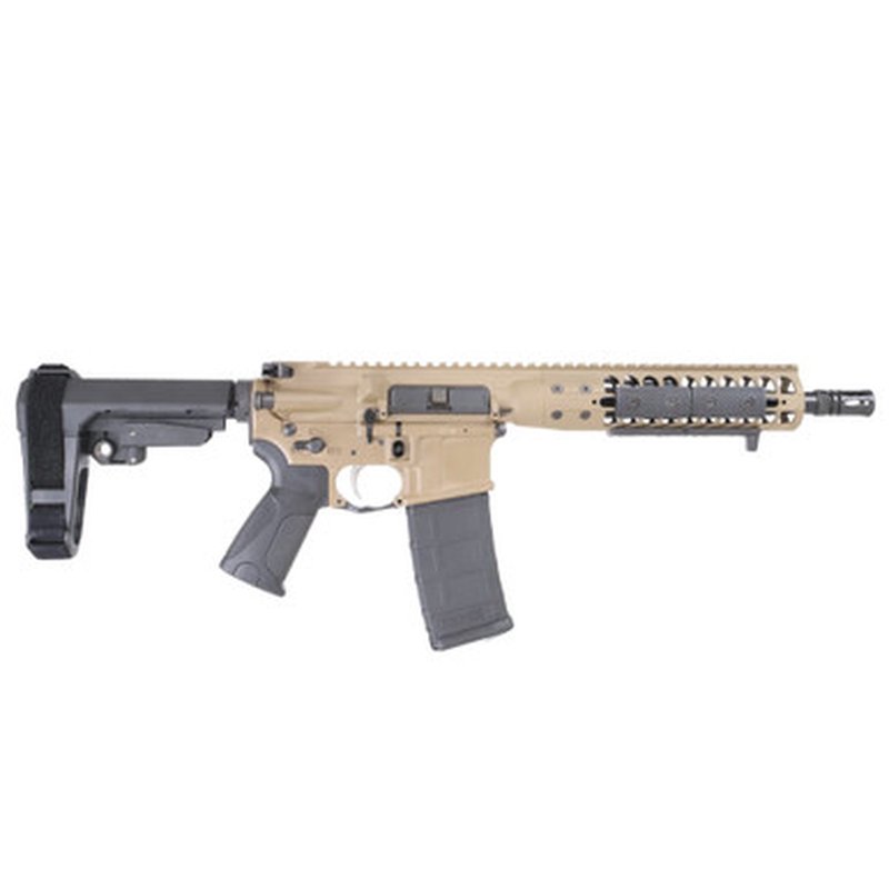 LWRC ICDI Direct Impingement Pistol 5.56 NATO 10.5 Inch 1:7 1/2x28 FDE