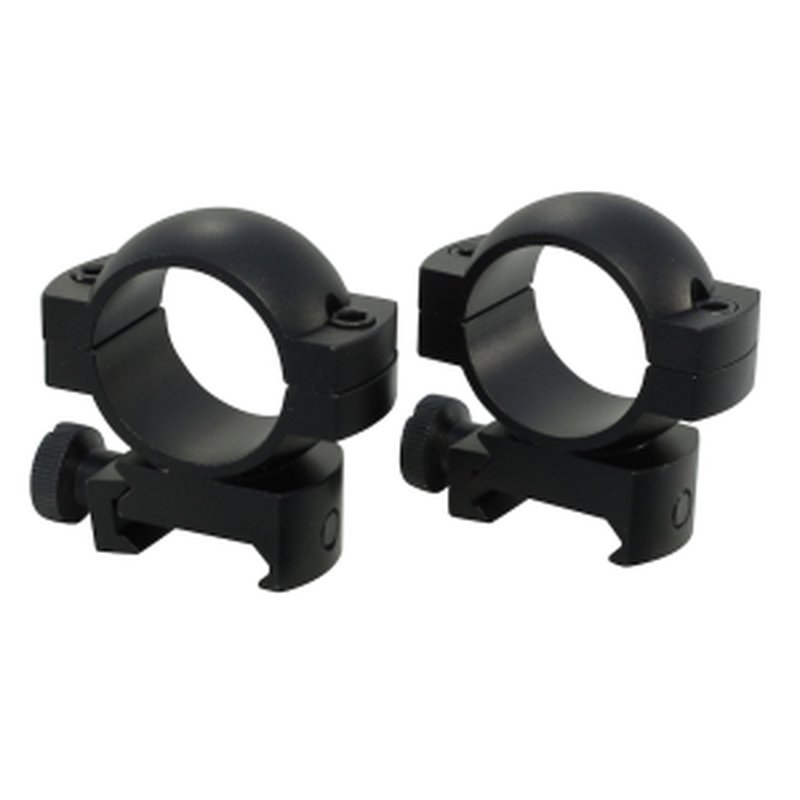 Vortex Hunter Rifle Scope Rings 1 Inch & 30mm Aluminum Ring Sets Picatinny Weaver Black