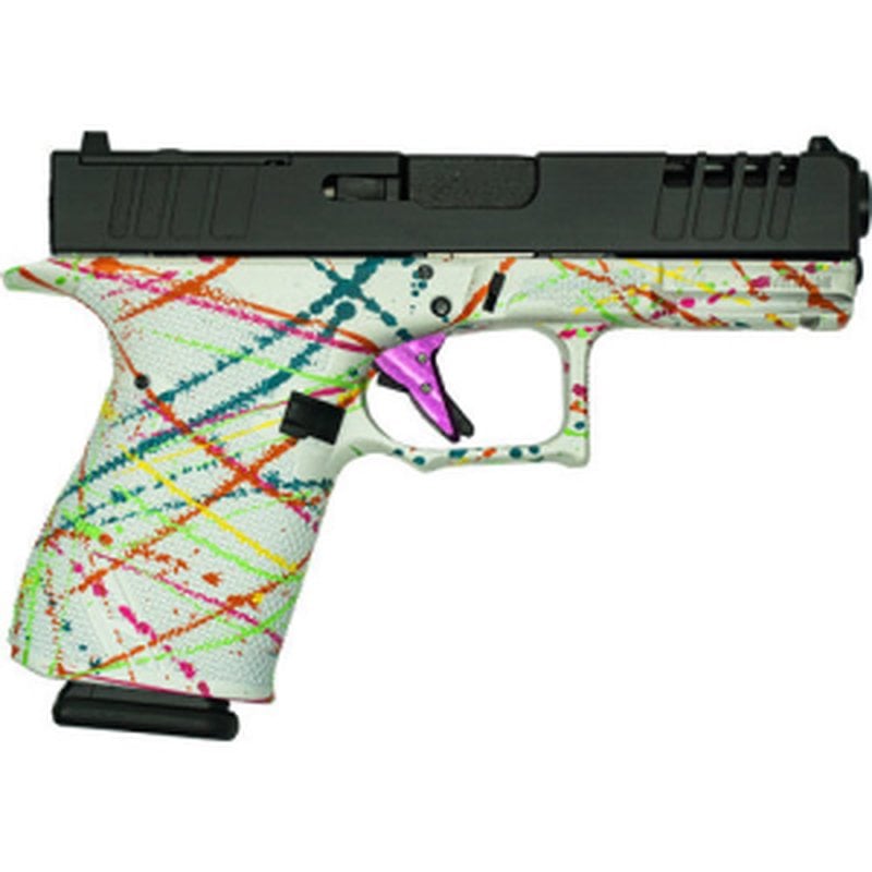 Great Lakes Firearms 19 Striker 9mm 4 Inch 15 Round Black Splatter