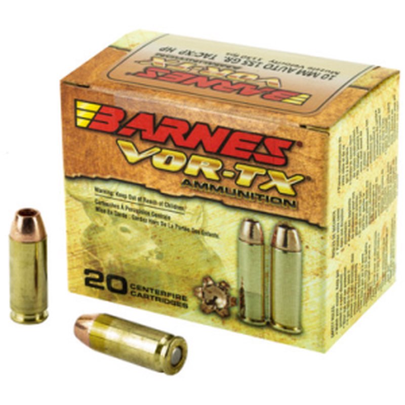 Barnes VOR-TX 10mm Auto XPB 155gr Ammo (20 Rounds) | 31180