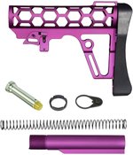 Presma Skeletonized Mil-Spec Stock Assembly Purple