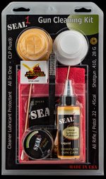 Seal 1 Skit-RP Complete Gun Cleaning Kit CLP, Patches, Cloths & Brushes