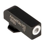 AmeriGlo Glock Tritium Front Sight Green Dot .180x.140 White Outline