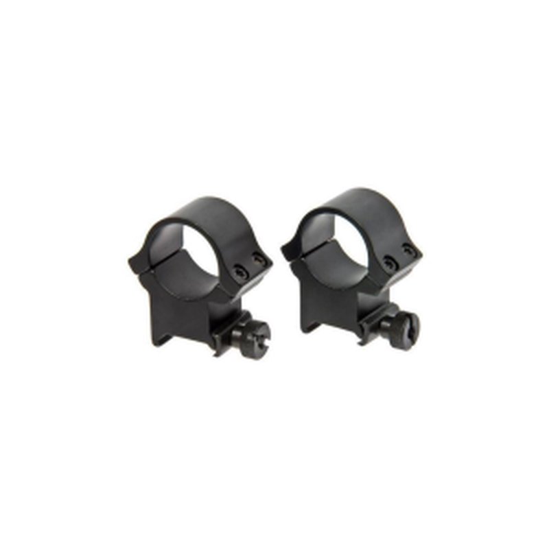 Redfield 4-Hole Aluminum Scope Rings 1" Medium Matte