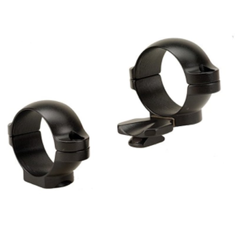 Leupold Standard Extended 1" Scope Rings Matte Black Low