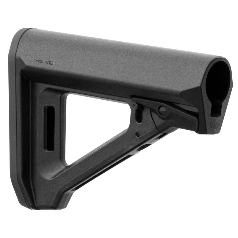 Magpul MOE RL Carbine Stock AR-15 Mil-Spec Black Reversed Lever Adjustable LOP