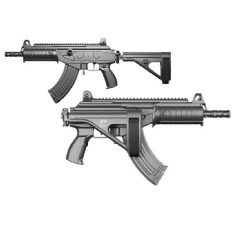 IWI Galil Ace Pistol 7.62x39mm 8.3 in Side Fold Stabilizing Brace