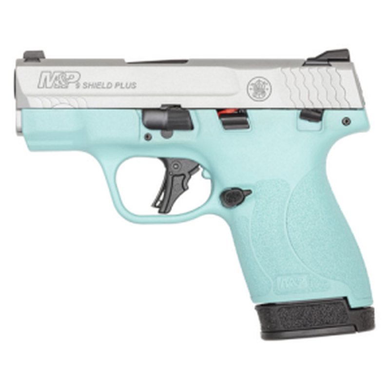 Smith & Wesson M&P9 Shield Plus 9mm 3.1 in Barrel Robins Egg Blue