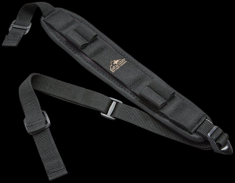 Butler Creek Alaskan Magnum Black Neoprene Adjustable Sling 2.5in Wide 20–46in