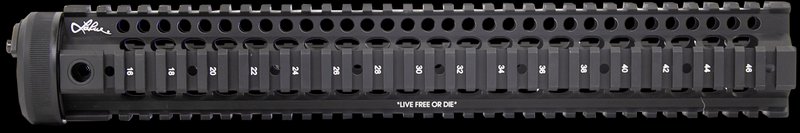 LaRue Tactical LT910145 AR-15 Quad Rail Handguard 14.5 in Black Anodized w/ QD Sockets