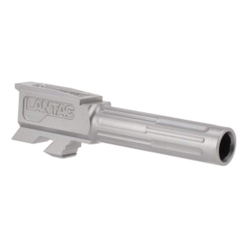 Lantac 9INE Fluted Barrel for Glock 43 - Stainless Steel