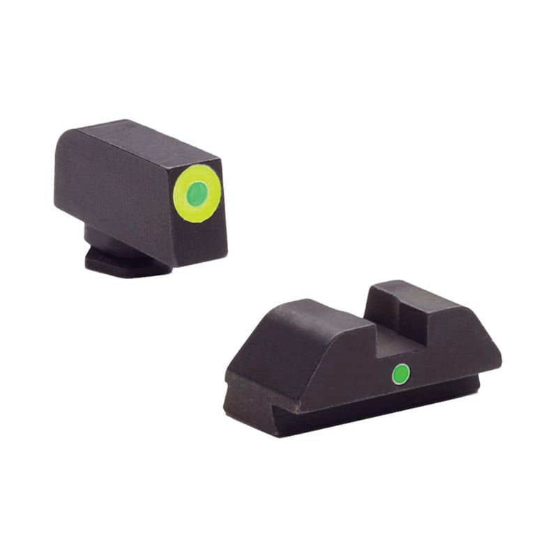AmeriGlo i-Dot Night Sights Set for Glock 42/43 Green Lumiglo