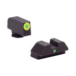 AmeriGlo i-Dot Night Sights Set for Glock 42/43 Green Lumiglo