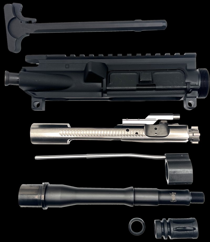 LBE Unlimited AR75RBK AR-15 Upper Kit 7.5in CHF Pistol Gas