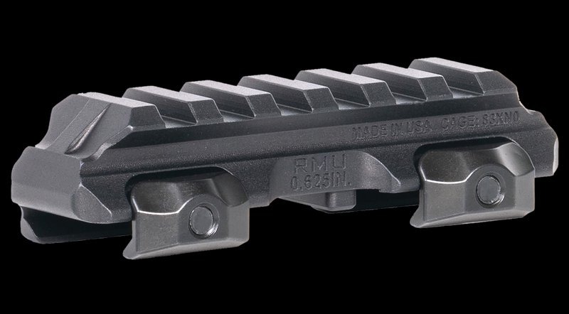 Reptilia RMU .625" Picatinny Rail Mount 6-9-12 Slot Lower 1/3