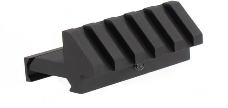 AIM Sports MT022 45 Degree Offset Picatinny Rail Mount Black Anodized