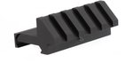 AIM Sports MT022 45 Degree Offset Picatinny Rail Mount Black Anodized