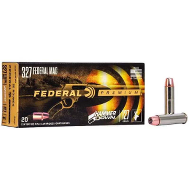 Federal LG327F1 Premium HammerDown 327 Federal Mag 127gr HP Cartridge