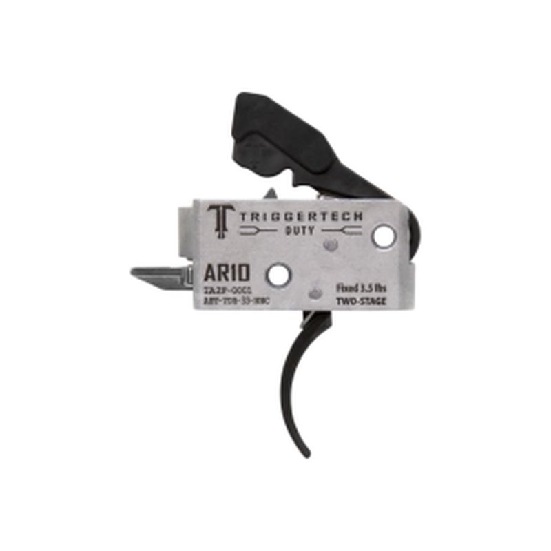 TriggerTech AHTTDB33NNC Duty Curved Trigger Two-Stage 3.50 lbs Draw Weight Fits AR-10