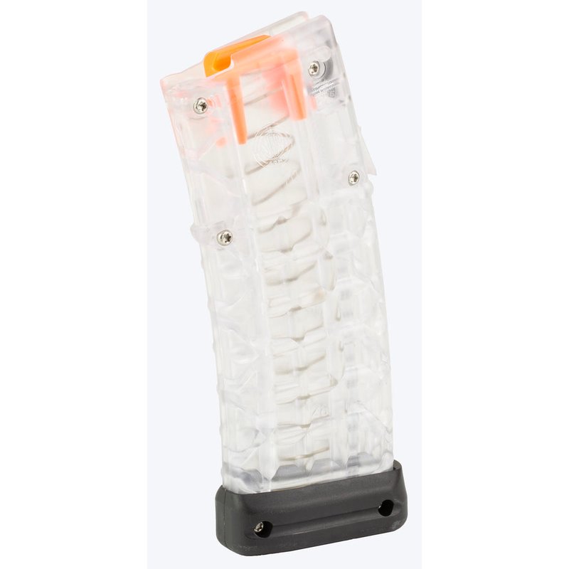 Steyr Arms AUG Magazine 9mm 28-Round Clear with Orange Follower