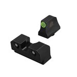 XS Sights R3D 2.0 Night Sight Set - Front/Rear Green/Green for Glock - Enhanced Accuracy and Visibility