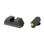 AmeriGlo GL-680 Glock 43X/48 MOS Optic Sight Set, Green Tritium Front