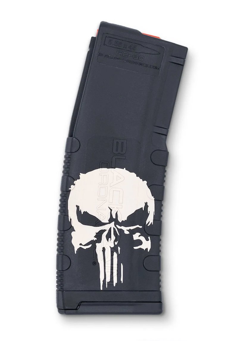 Black Rain Ordnance BRMG30PUNWOFG 30-Round AR-15 Magazine 5.56x45mm NATO / .223 Remington Polymer
