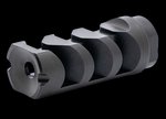 ARMASPEC Fireball Muzzle Brake .223/5.56 1/2x28 Nitride Black ARM191-BLK