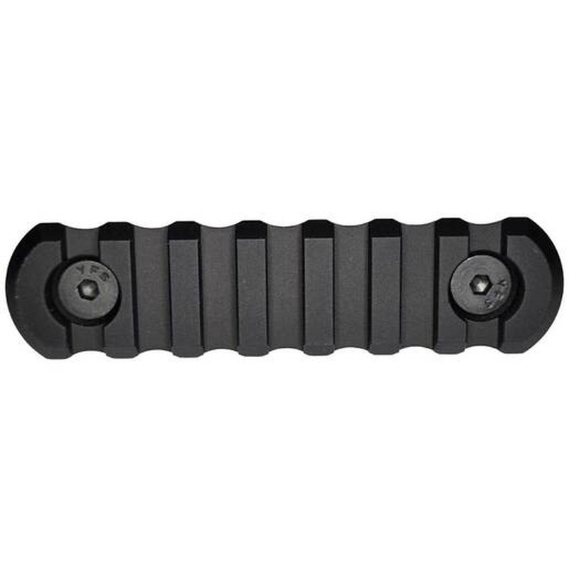TAPCO 7-Slot Picatinny Rail Attachment Black M-LOK KeyMod
