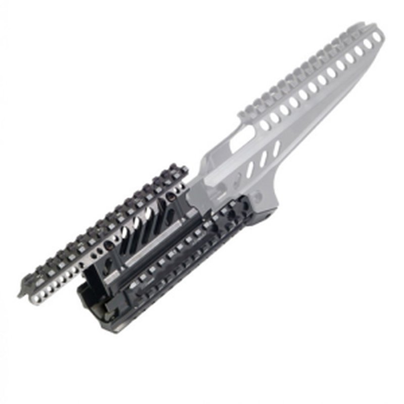 CAA AK47 Aluminum 3 Rail Lower Handguard Top