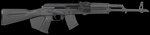 Dpms Anvil 7.62x39mm Semi-Auto Rifle 16 Inch Nitride Barrel Black Receiver Polymer Handguard