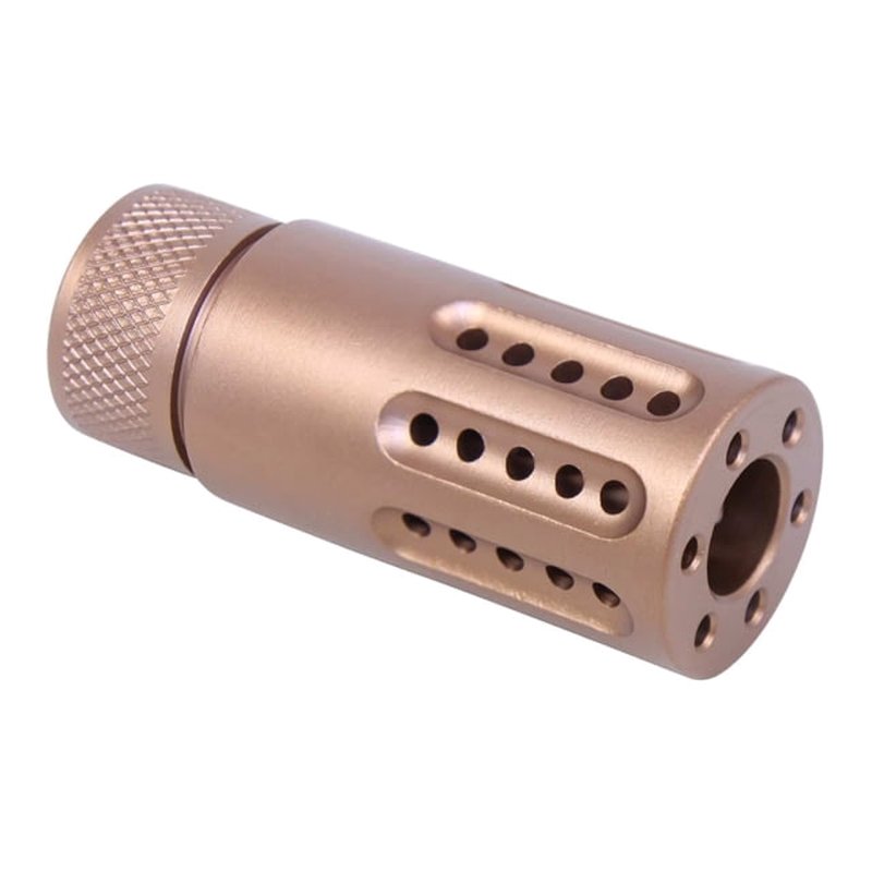 Guntec USA AR-15 Micro Slip Over Barrel Shroud With Multi Port Muzzle Brake