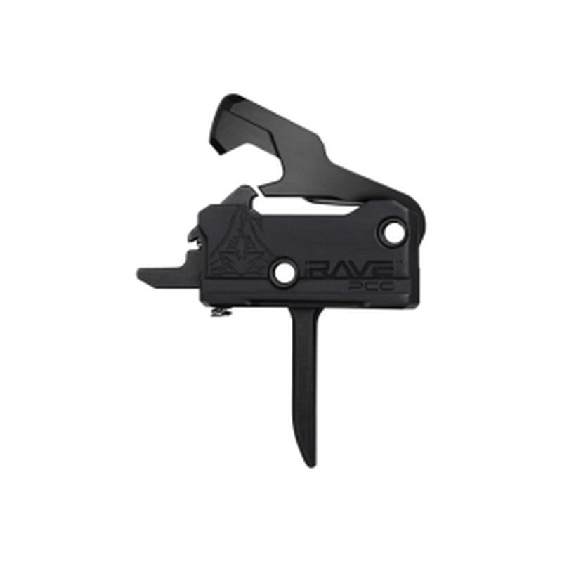 Rise Armament T017FPCCBLK Rave PCC Flat Trigger