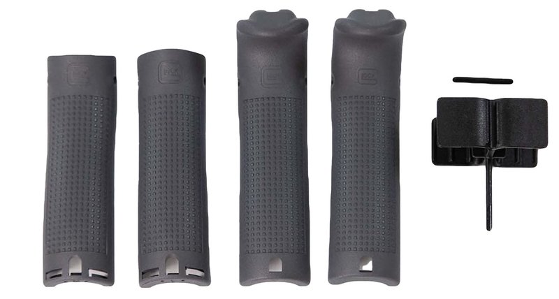 Glock Backstrap Beavertail Set for 20/21 (Grey) Polymer Grip Upgrade