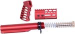 Guntec USA AR-15 4in Pistol Brace Build Kit w/ Mil-Spec Buffer Tube